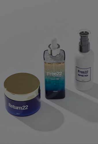 Return22 and Free22 stem-cell cosmetics